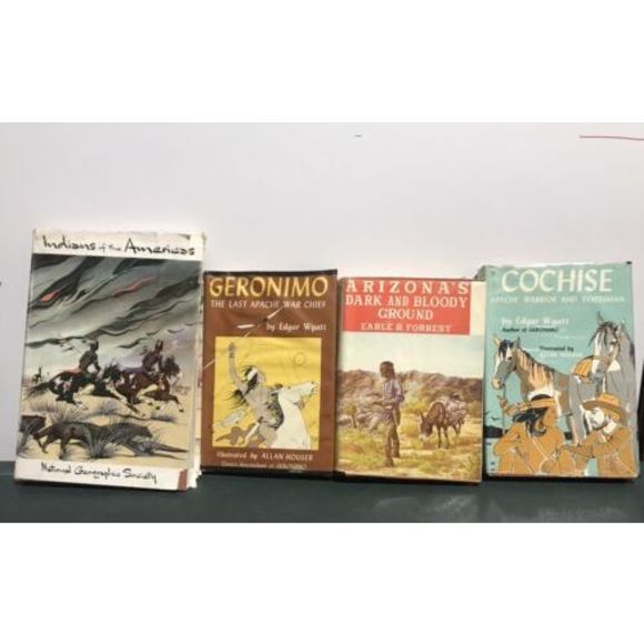 lot of 4 vintage books on Native Americans - Picture 1 of 5